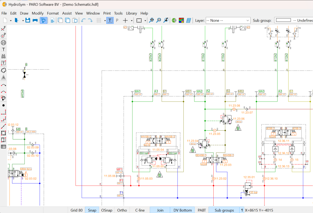Hydraulic Components and Systems: Design Software | Paro