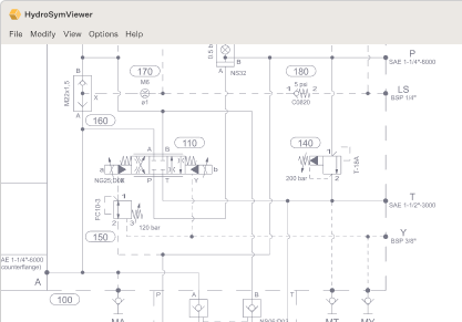 The free HydroSymViewer opening a schematic